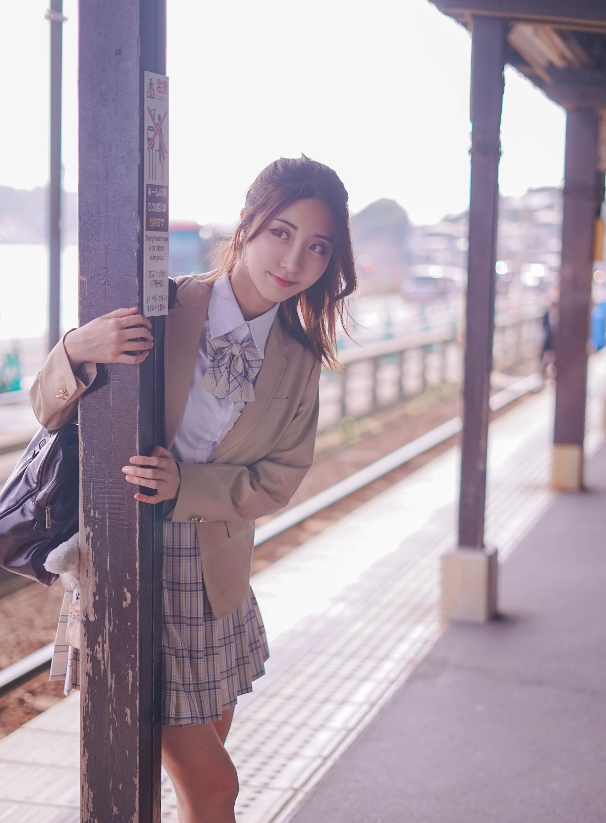 图片[1]-黑川 – NO.040 日本旅拍-镰仓制服[33P]-XikXak